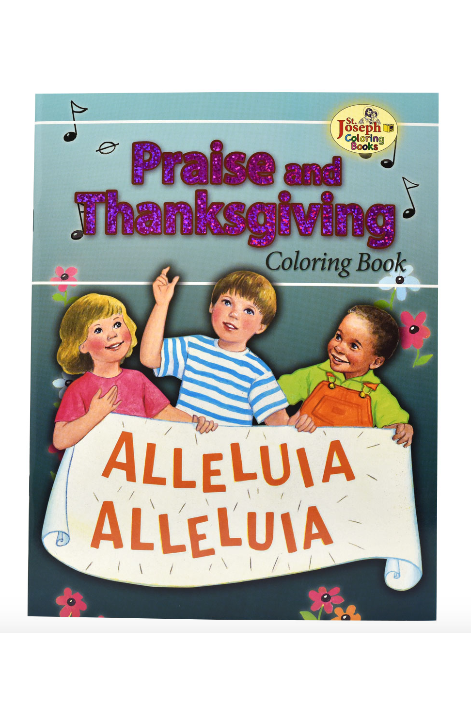 Coloring Book about Thanksgiving and Praise - GF684-Inspirational Gifts-Catholic Book Publishing Corp-Michigan Church Supply