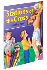 Coloring Book about The Stations of the Cross - GF689-Inspirational Gifts-Catholic Book Publishing Corp-Michigan Church Supply