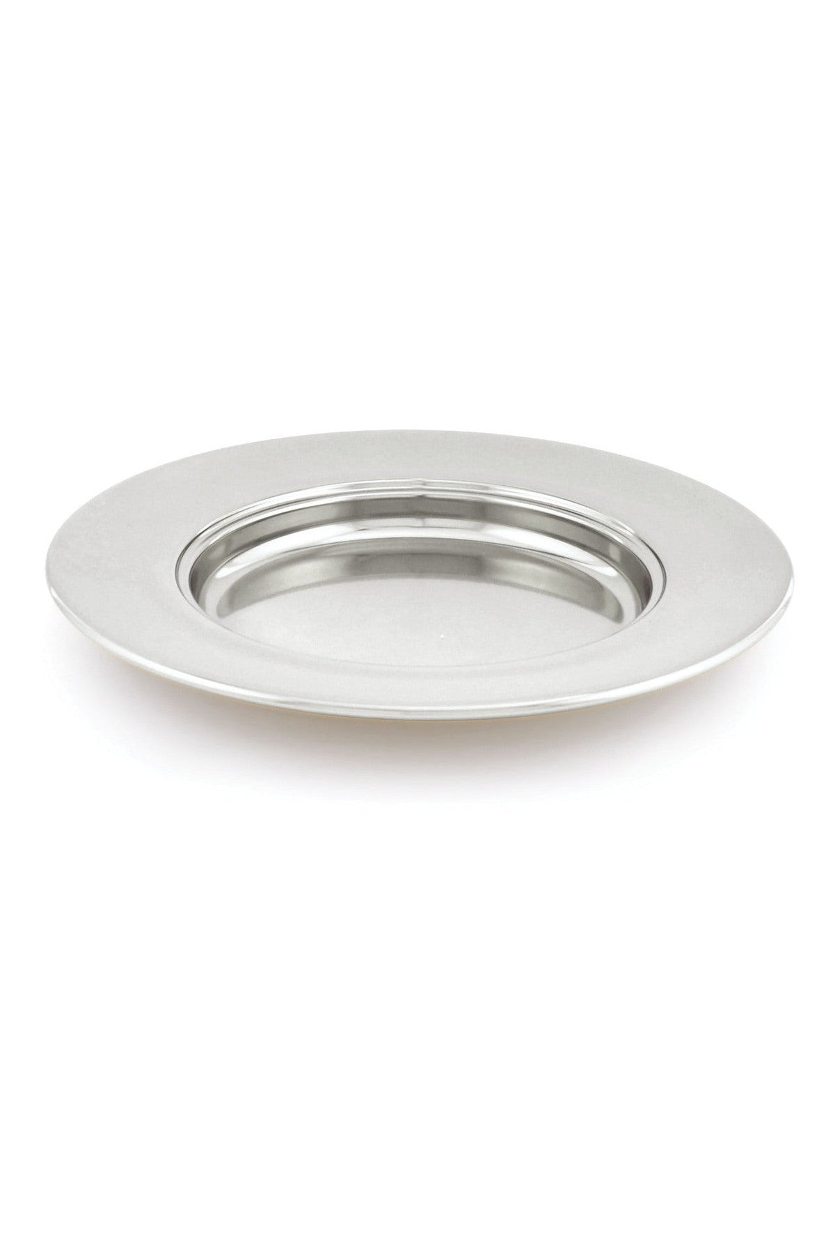 Communion Bread Plate in Chrome - EURW405CH-Church Life-Artistic-Michigan Church Supply