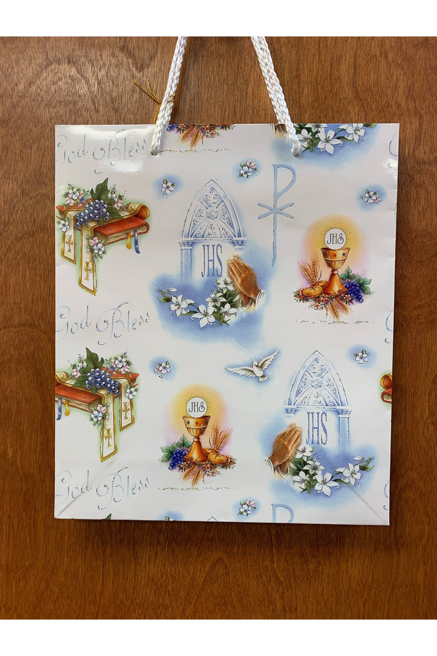 Communion Gift Bag - LA118017-Inspirational Gifts-RELIGIOUS ART INC-Michigan Church Supply