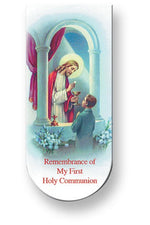 Communion Prayer Boy Magnetic Bookmark - TA350130-Inspirational Gifts-Hirten-Michigan Church Supply