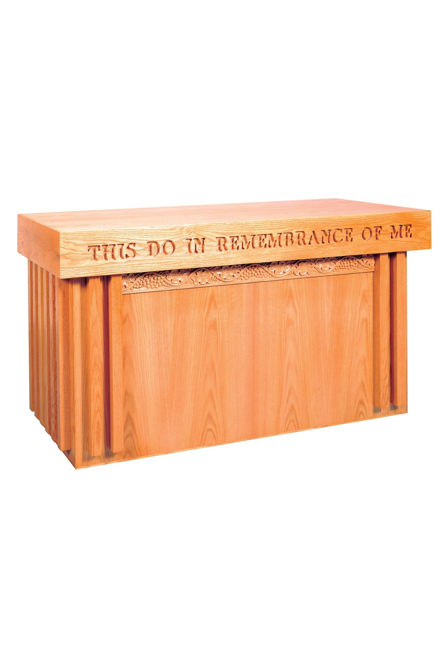 Communion Table - AI2161-Church Life-Woerner-Communion Table with closed back-Michigan Church Supply