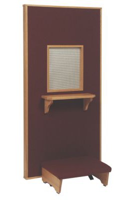 Confessional Kneeler - AI177-Church Life-Woerner-Michigan Church Supply