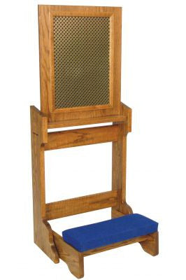 Confessional Prie Dieu - AI2450-Church Life-Woerner-Stationary Kneeler-Michigan Church Supply