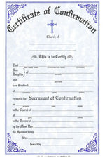 Confirmation Certificate-OA175-Church Life-FJ Remey-Michigan Church Supply