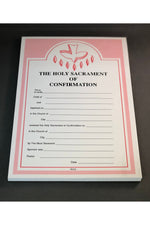 Confirmation Certificates-RUC2-Church Life-Flynn MFG-Michigan Church Supply