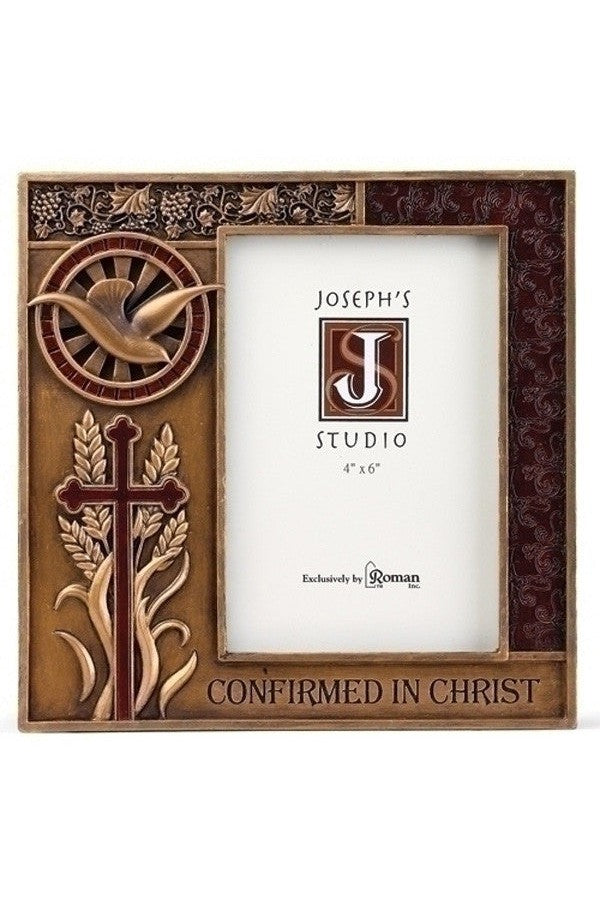 Confirmation Frame 4 x6 Vertical Photo Frame 7.5" - LI40081-Inspirational Gifts-Roman, Inc-Michigan Church Supply