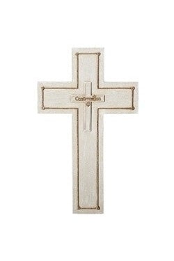 Confirmation wall Cross 8.75" - LI46385-Inspirational Gifts-Roman, Inc-Michigan Church Supply