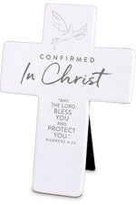 Confirmed in Christ Standing or Wall Cross 7.58" - AH135521-Inspirational Gifts-Anchor Distributors-Michigan Church Supply