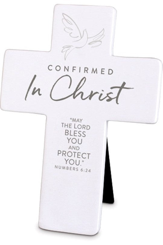 Confirmed in Christ Standing or Wall Cross 7.58" - AH135521-Inspirational Gifts-Anchor Distributors-Michigan Church Supply