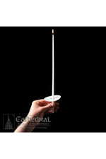 Congregational Tapers in 2 sizes (9" & 14") - Stearine-Church Life-Cathedral Candle-14" - GG81104401-Michigan Church Supply