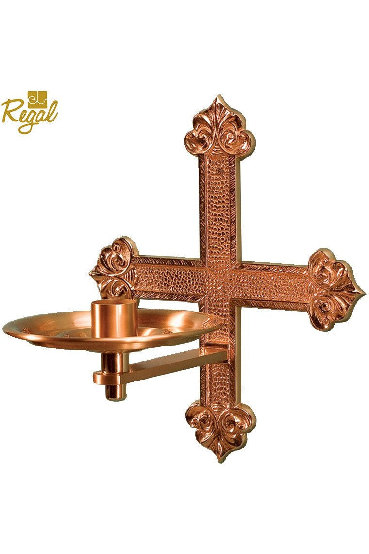 Consecration Candle Holder - QF71CCH30-Church Life-Empire Bronze-Satin-Michigan Church Supply