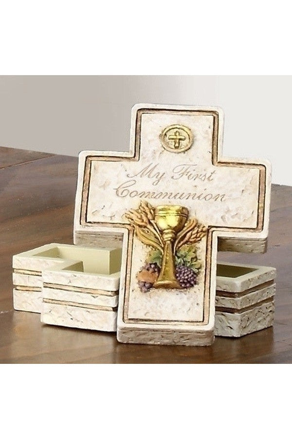 Cross Shaped Rosary Box - LI63107-Inspirational Gifts-Roman, Inc-Michigan Church Supply