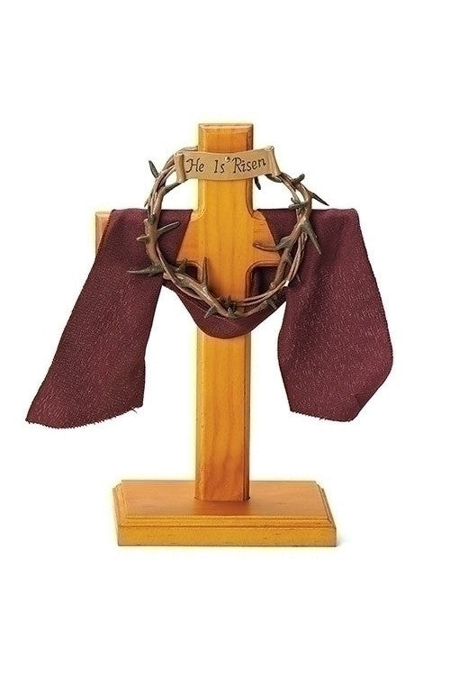 Crown of Thorns Desk Cross - LI13145-Inspirational Gifts-Roman, Inc-Michigan Church Supply