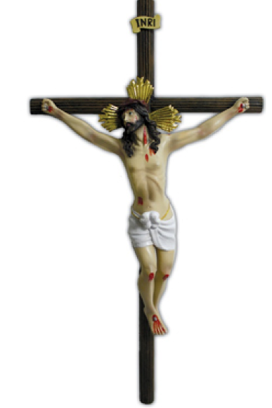 Crucifix 14" - WSCX15XF-Inspirational Gifts-San Francis-Michigan Church Supply