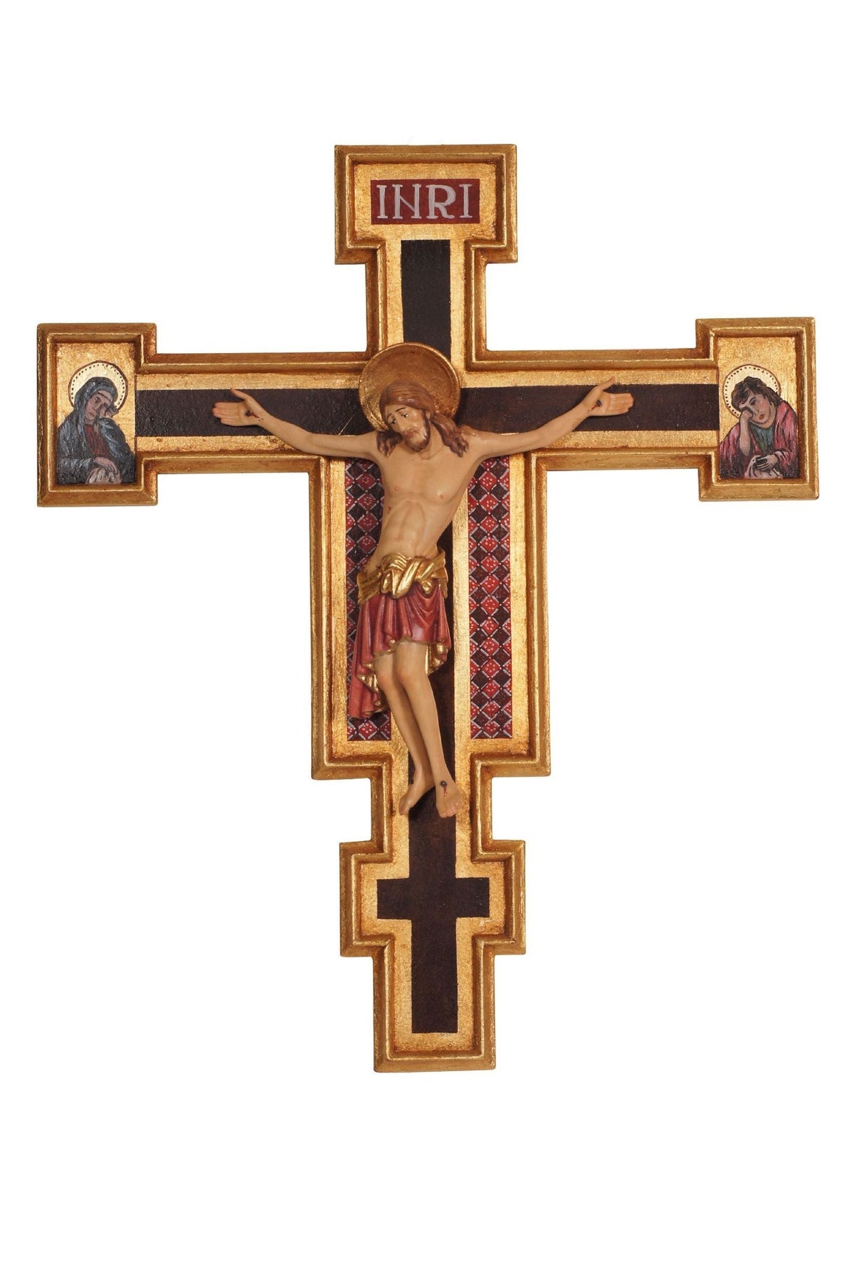 Crucifix Cimabue - MX741030-Inspirational Gifts,Church Life-Pema-7" - 12"-Michigan Church Supply