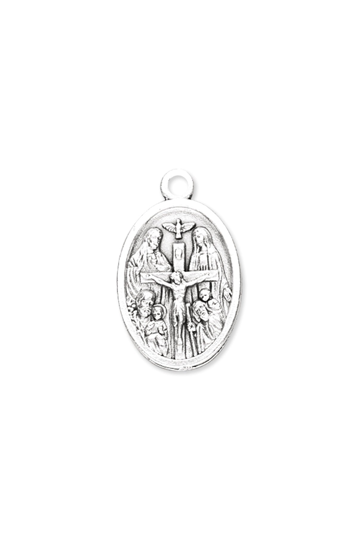 Crucifix Medal - TA1086-Jewelry/Inspirational Gifts-Hirten-Michigan Church Supply