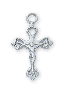 Crucifix Necklace - UZL8017-Inspirational Gifts-McVan-Michigan Church Supply