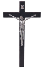 Crucifix with pewter style Corpus - ZWSR76807PE-Inspirational Gifts-Goldscheider of Vienna-Michigan Church Supply