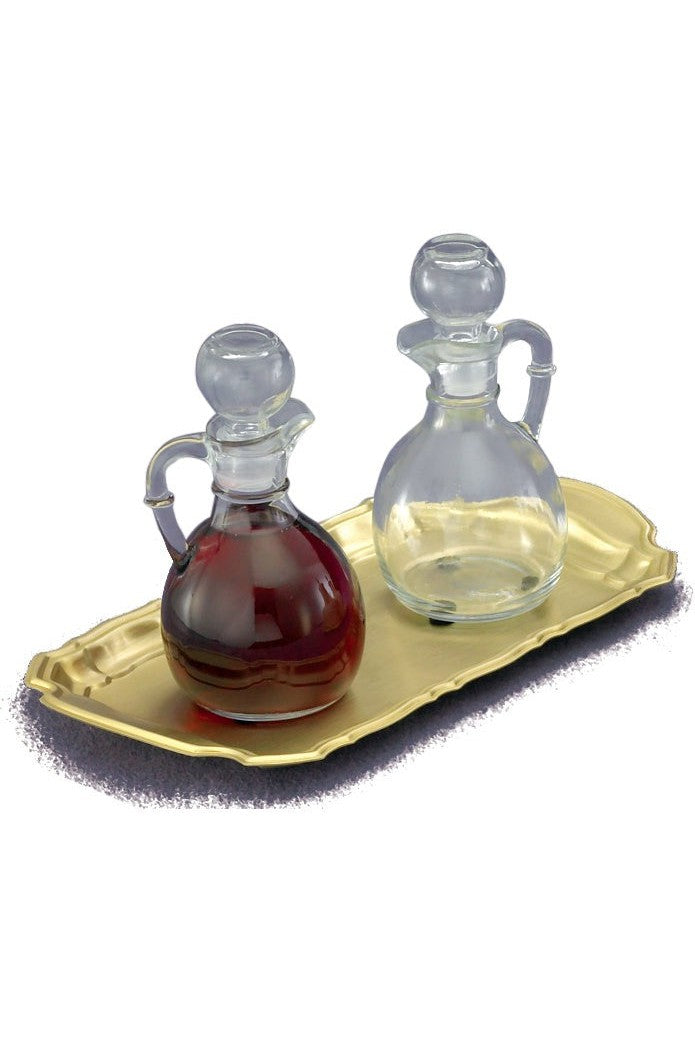 Cruet Set - EGT82B-Church Life-Alviti-Michigan Church Supply