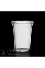 Crystal 24 Hour Votive Glasses - YS204-CL-Church Life-Cathedral Candle-Michigan Church Supply