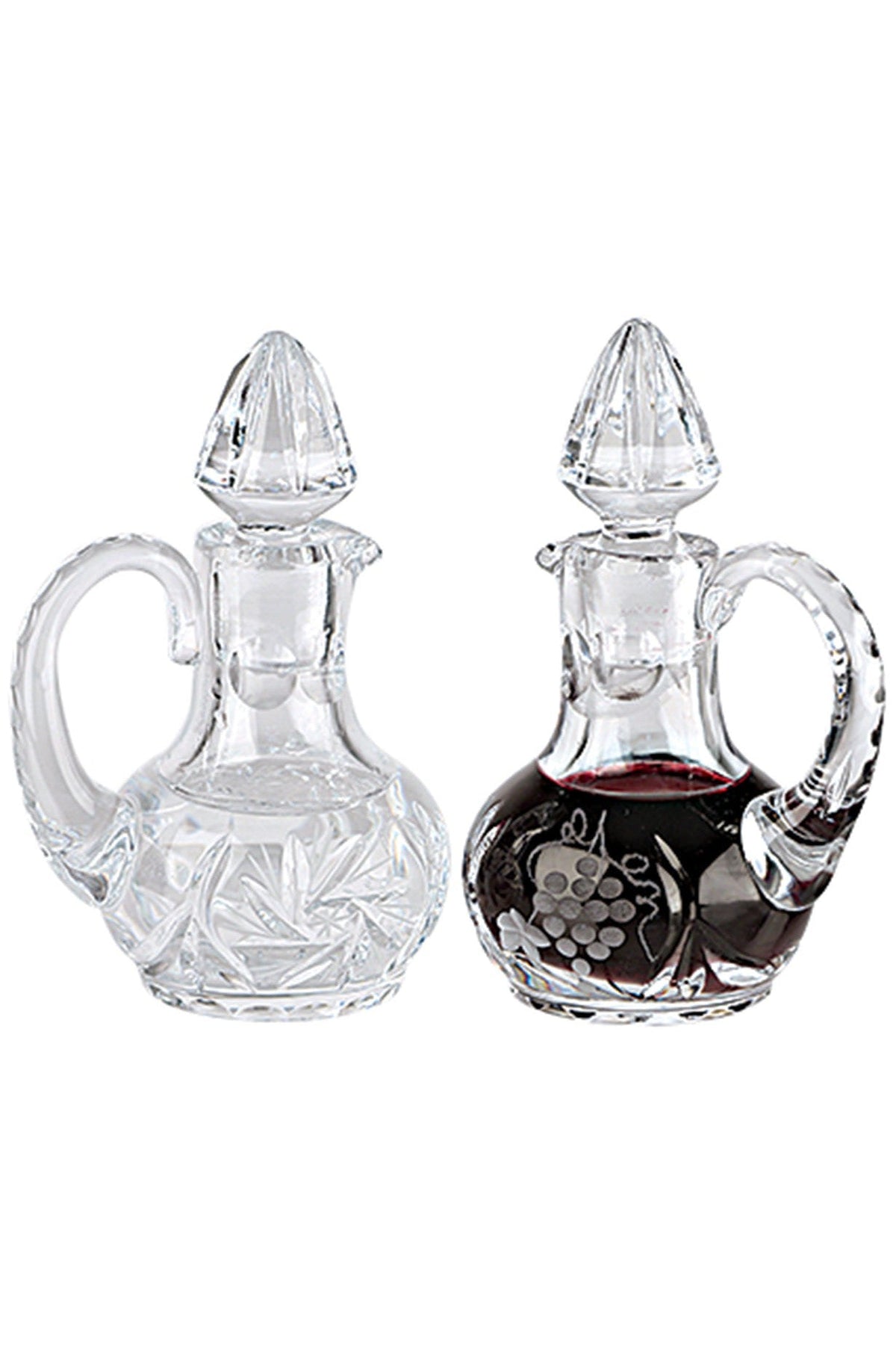 Crystal Cruet Set - MIK955-Church Life-Koley-Michigan Church Supply