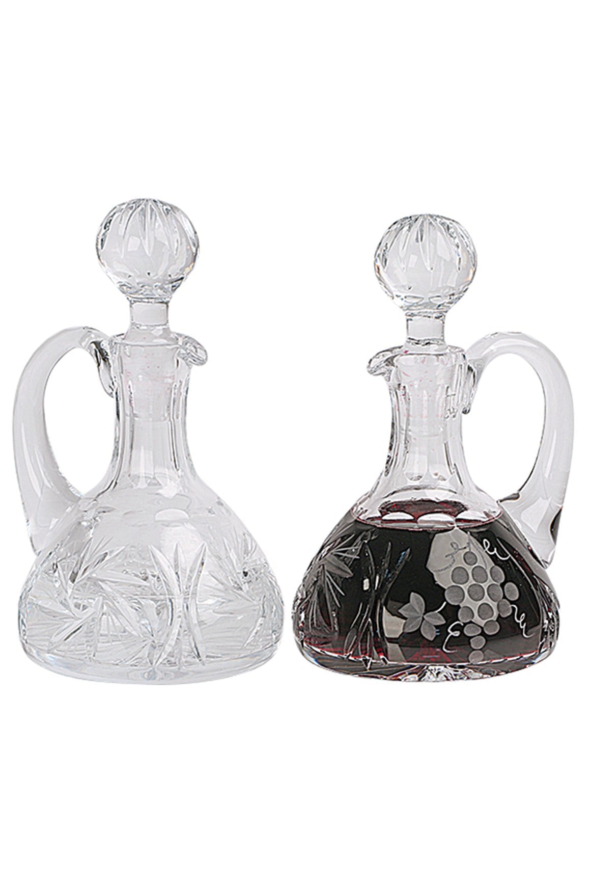 Crystal Cruet set - MIK957-Church Life-Koley-Michigan Church Supply