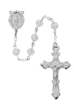 Crystal Rosary - UZR888F-Inspirational Gifts-McVan-Michigan Church Supply