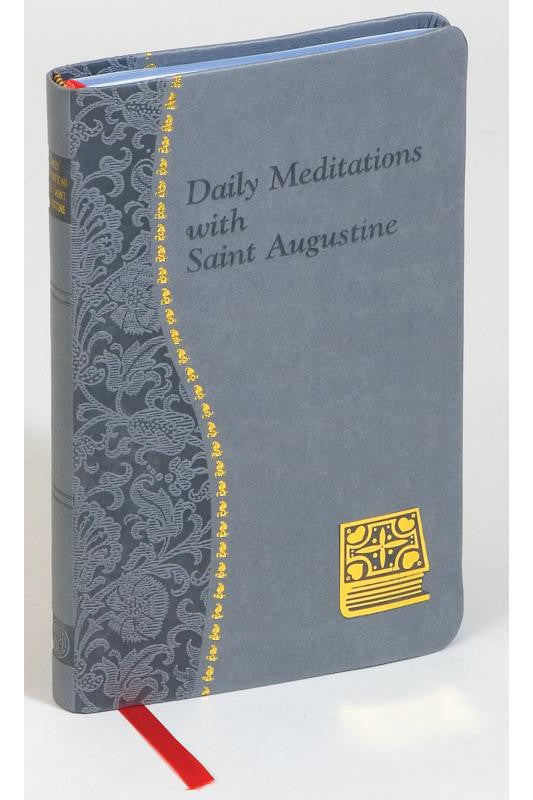 Daily Meditations with Saint Augustine - GF17619-Inspirational Gifts-Catholic Book Publishing Corp-Michigan Church Supply