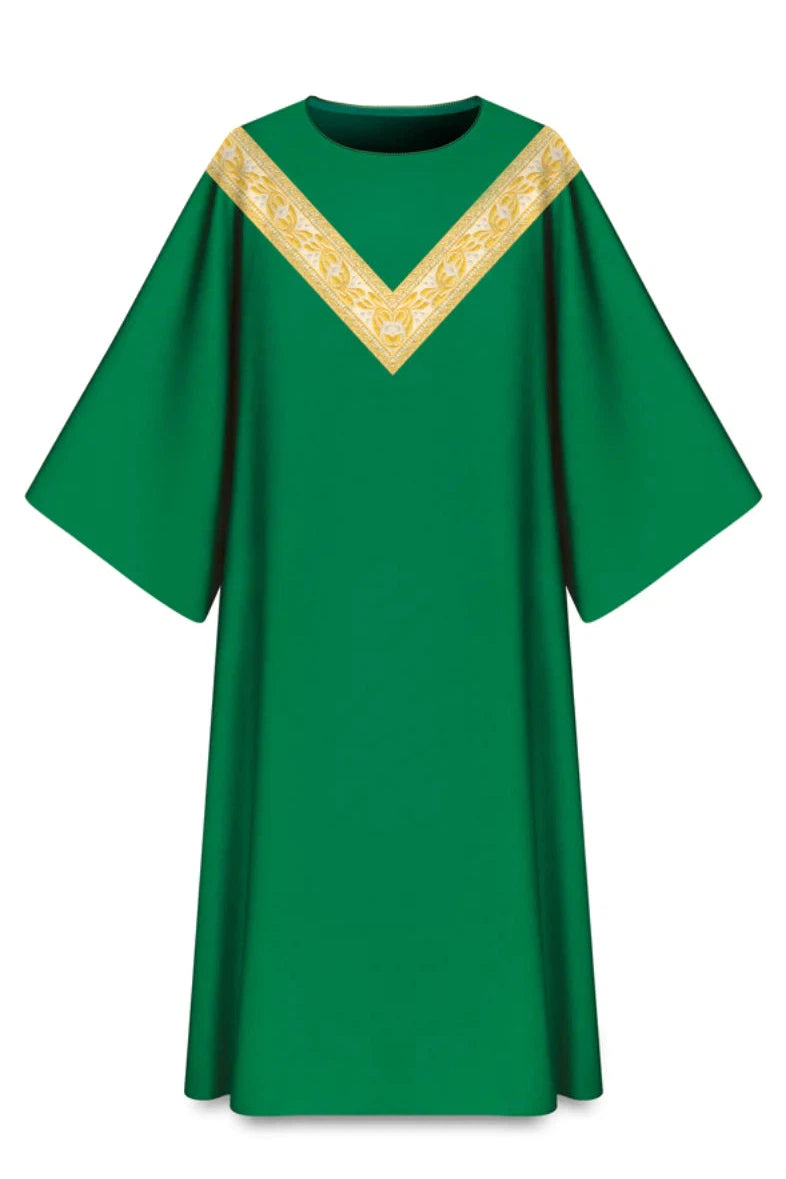 Dalmatic - WN7-5148-Church Life-Art Studio Slabbinck-Green-Michigan Church Supply