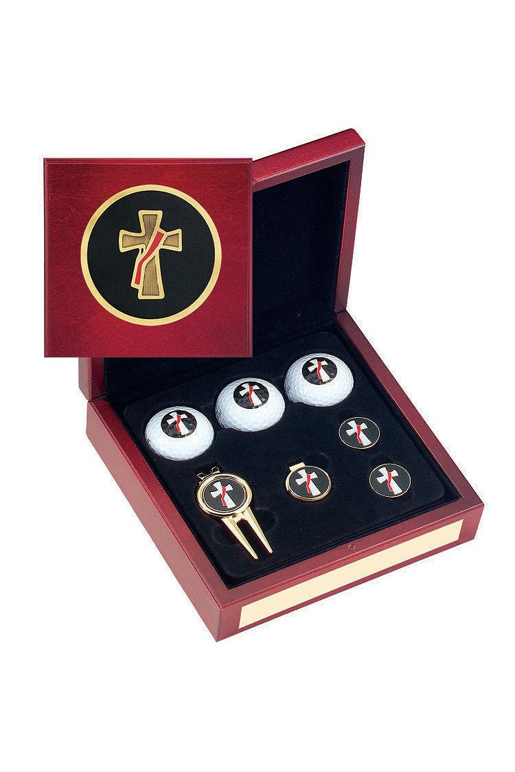 Deacon's Cross Golf Gift Set - XWCH52-Church Life-Terra Sancta-Michigan Church Supply