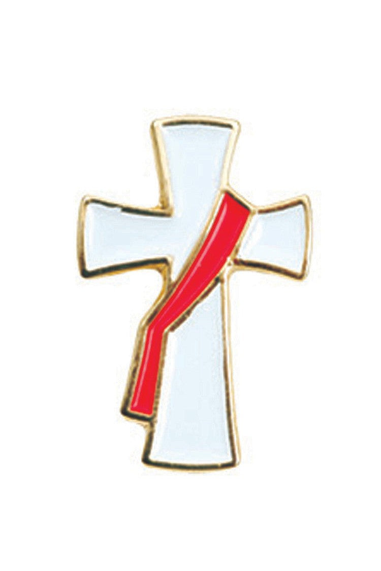 Deacon's Cross Lapel Pin - XWB22-Church Life-Terra Sancta-Michigan Church Supply