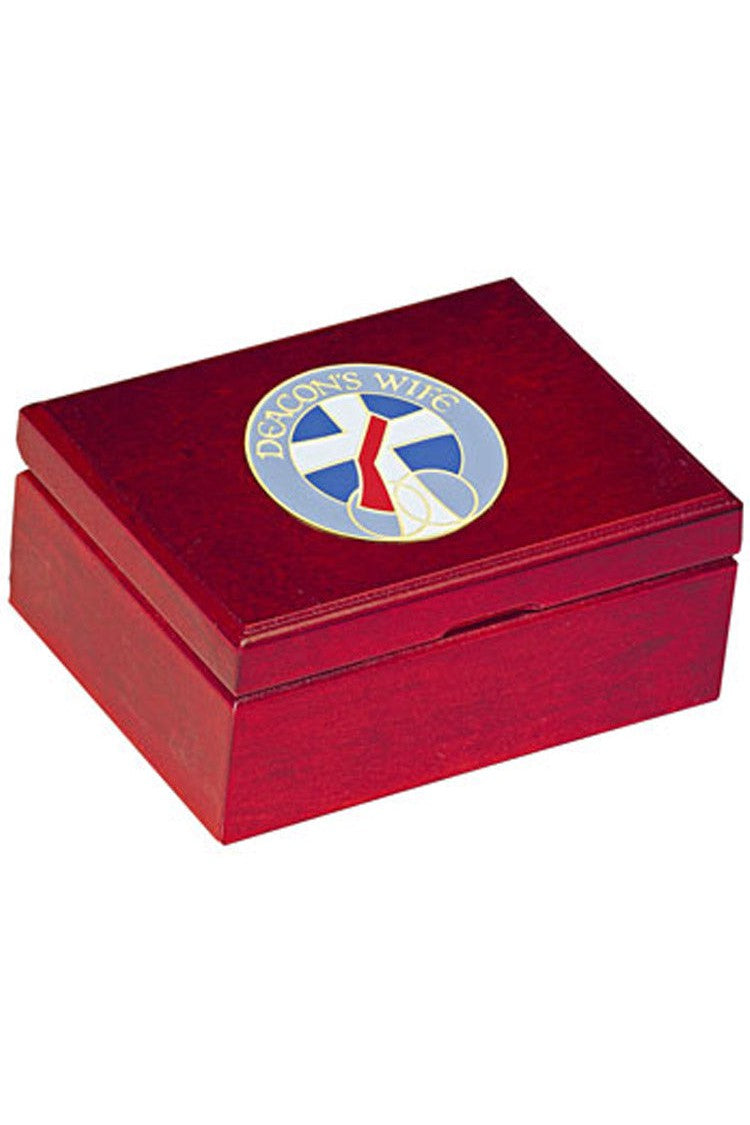 Deacon's Wife Keepsake Box - XWCH28-Church Life-Terra Sancta-Michigan Church Supply