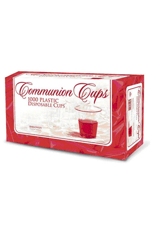 Disposable Clear Communion Cup - 1000 per box - RW 77-Church Life-BROADMAN & HOLMAN-Michigan Church Supply