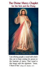 Divine Mercy Chaplet for the Sick and Dying - UGCSDEA-Inspirational Gifts-Marian Press-Michigan Church Supply