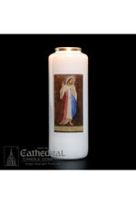 Divine Mercy - GG2110-Church Life-Cathedral Candle-Michigan Church Supply