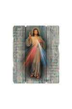 Divine Mercy Pallet Plaque - TA2549123-Hirten-Michigan Church Supply