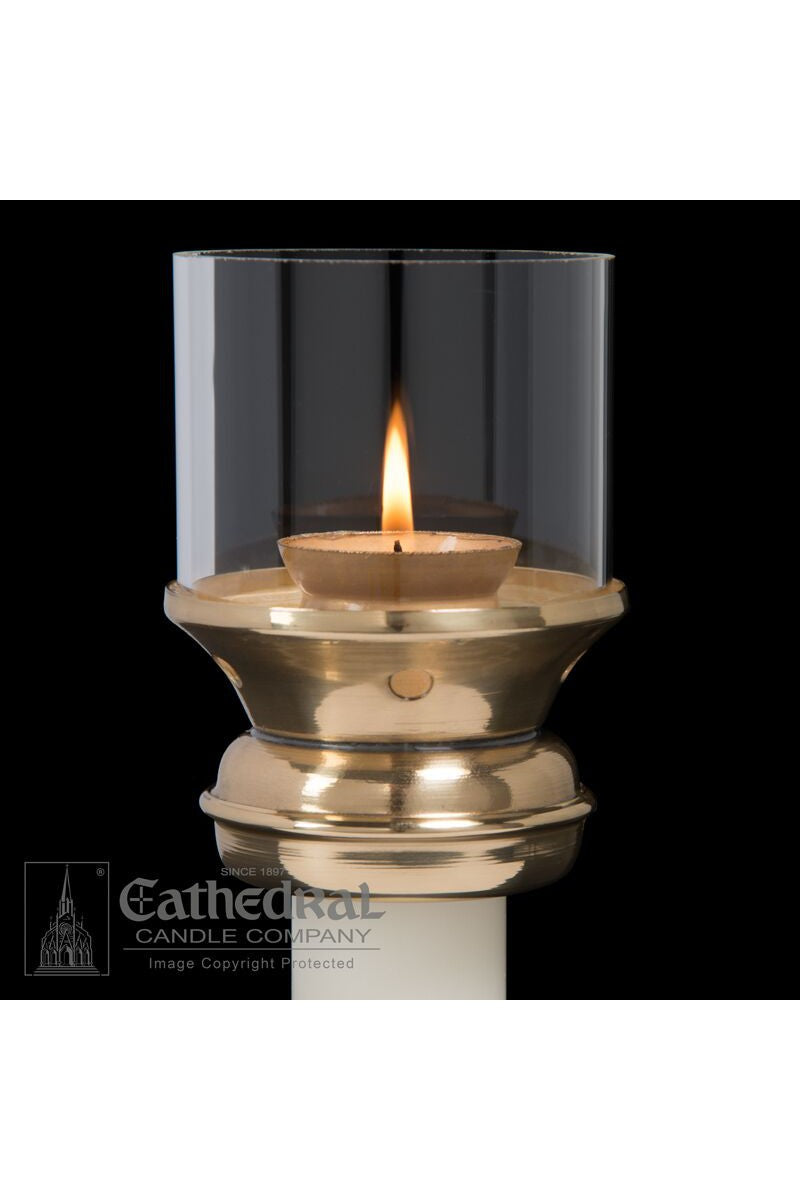 Draft Resistant Followers-Church Life-Cathedral Candle-7/8" - GG92113101-Michigan Church Supply