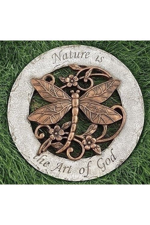 Dragonfly Stepping Stone - LI10204-Inspirational Gifts-Roman, Inc-Michigan Church Supply