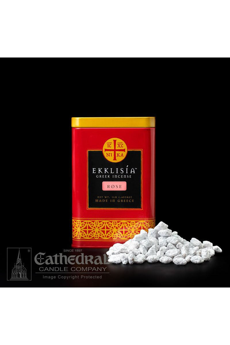 Ekklisia Incense Rose - GG91204201-Church Life-Cathedral Candle-Michigan Church Supply