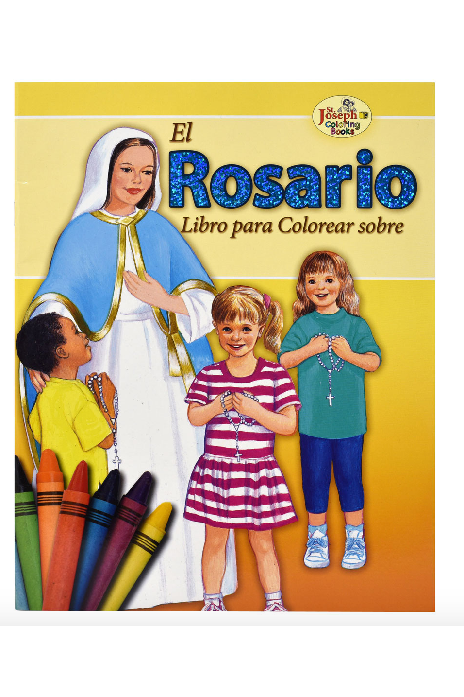 El Rosario Coloring Books - GF671S-Inspirational Gifts-Catholic Book Publishing Corp-Michigan Church Supply