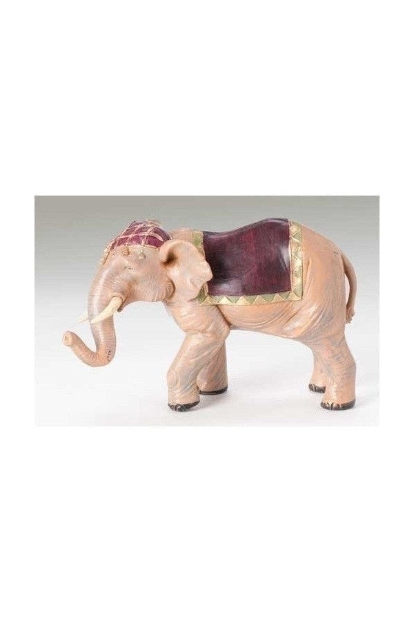 Elephant w/Blanket 5" Fontanini - LI72525-Inspirational Gifts-Fontanini-Michigan Church Supply