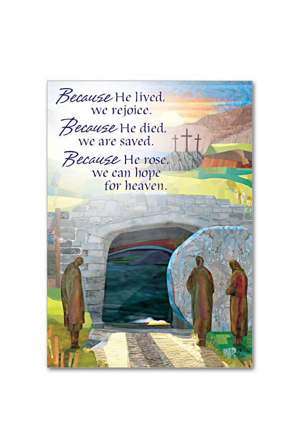 Empty Tomb Card- PNWCB10120-Inspirational Gifts-Printery House-Michigan Church Supply