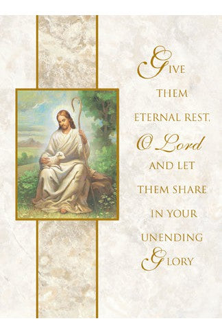 Eternal Rest Mass Cards FQMC006-Church Life-Barton Cotton-Michigan Church Supply