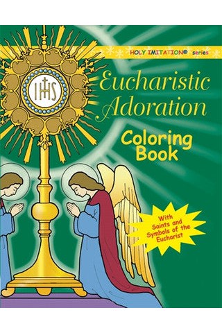 Eucharistic Adoration Coloring Book - IPCBEAP-Inspirational Gifts-Ignatius Press-Michigan Church Supply