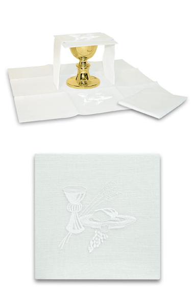 Eucharistic Motifs Mass Linen - WN2194-Church Life-Art Studio Slabbinck-Complete Set-Michigan Church Supply