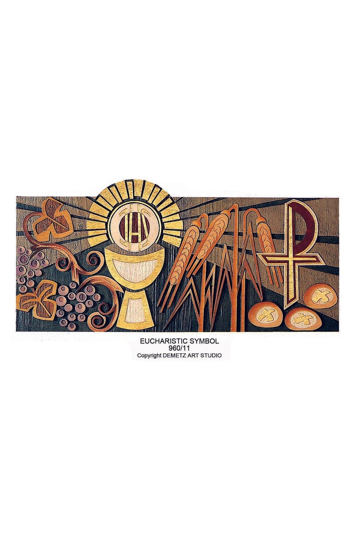 Eucharistic Symbol - HD96011-Church Life-Demetz-Michigan Church Supply