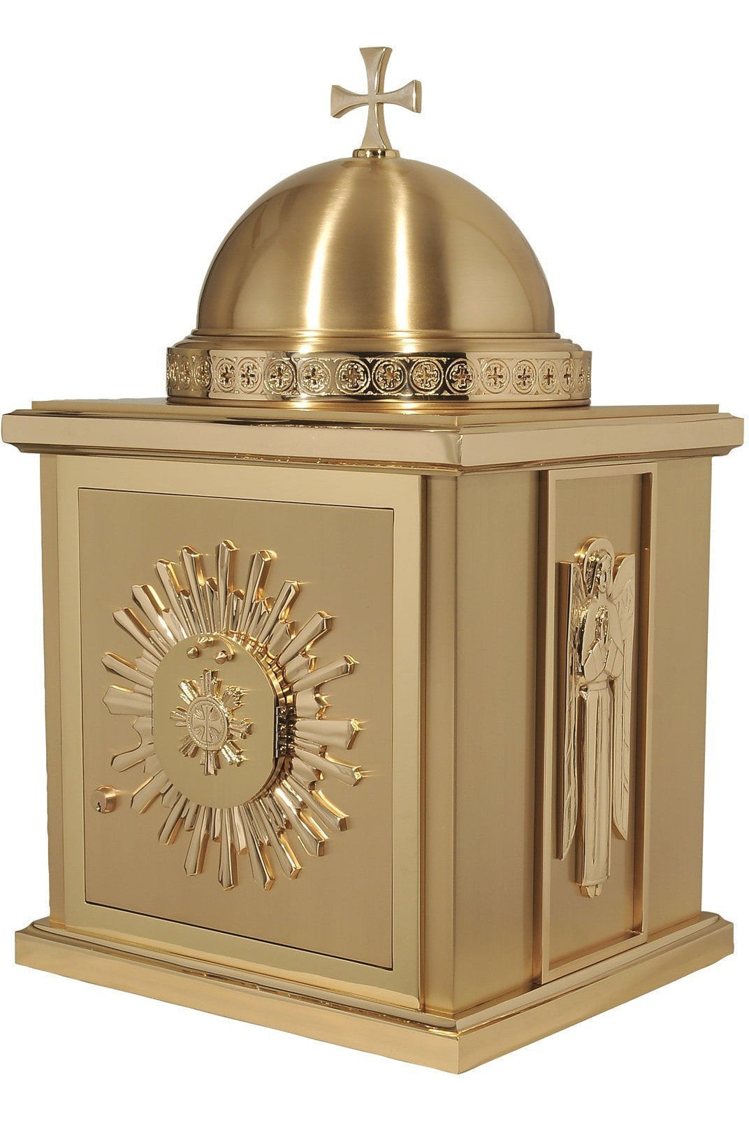 Exposition Tabernacle - QF42TAB45-Church Life-Empire Bronze-With Dome-High Polish-Michigan Church Supply