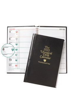 *Pre Order* The 2025 Liturgical Desk Calendar - Ecclesiastical year - Hardcover - UR2025C/HDCOVER