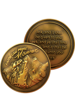 Faith Can Move Mountains Coins - FRCOIN05-4-Inspirational Gifts-Logos Trading Post-Michigan Church Supply